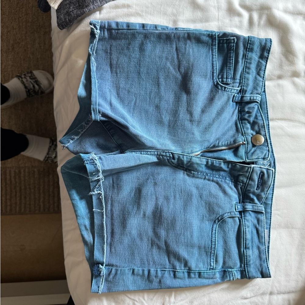 American Eagle Outfitters Light Blue Jean Shorts